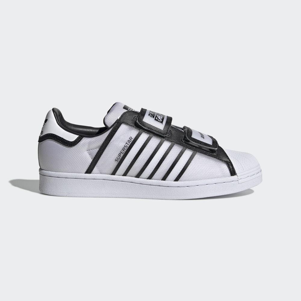 Originals Adidas Ji Won Choi X Olivia Oblanc Superstar Dama Romania - Albi/Negrii/Rosii Inchis FW663